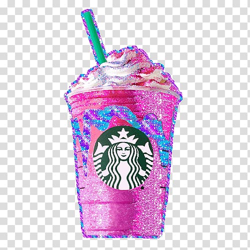 Starbucks Unicorn Frappuccino Iced coffee Espresso, starbucks transparent background PNG clipart