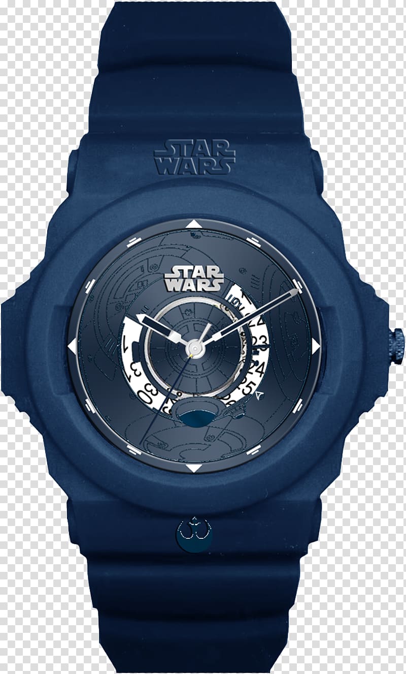 Watch Clock Star Wars Anakin Skywalker C-3PO, watch transparent background PNG clipart