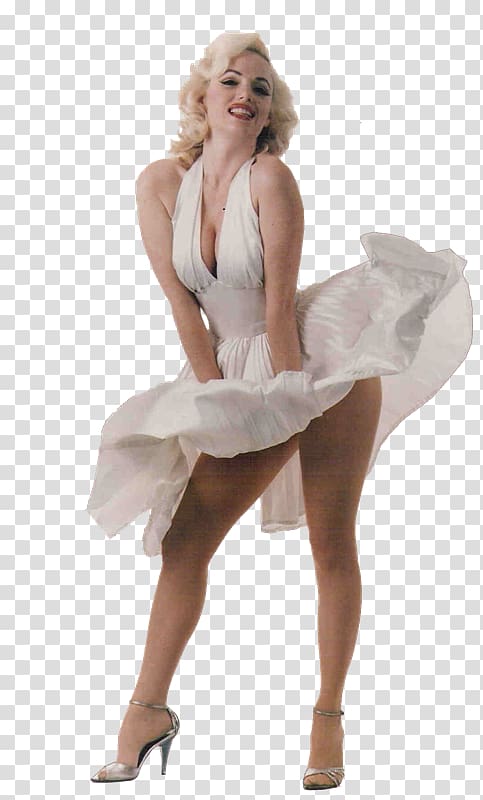 Marilyn Monroe transparent background PNG clipart