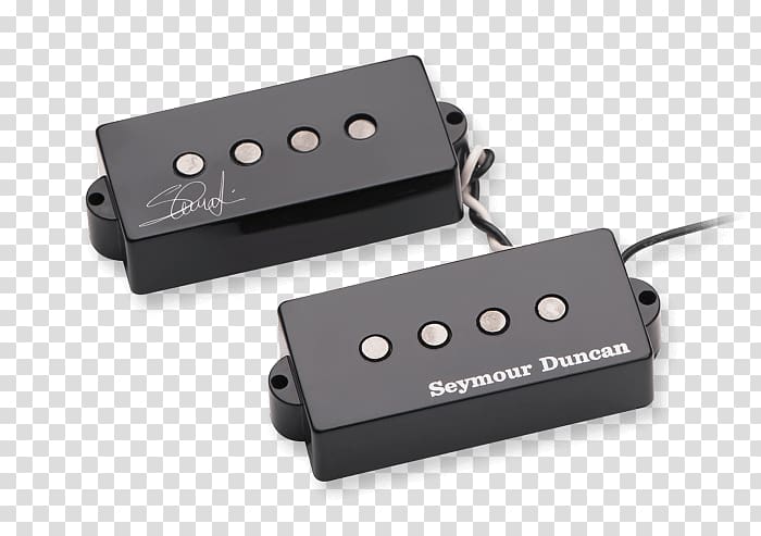 Pickup Seymour Duncan Fender Precision Bass Bass guitar Humbucker, Seymour Duncan transparent background PNG clipart