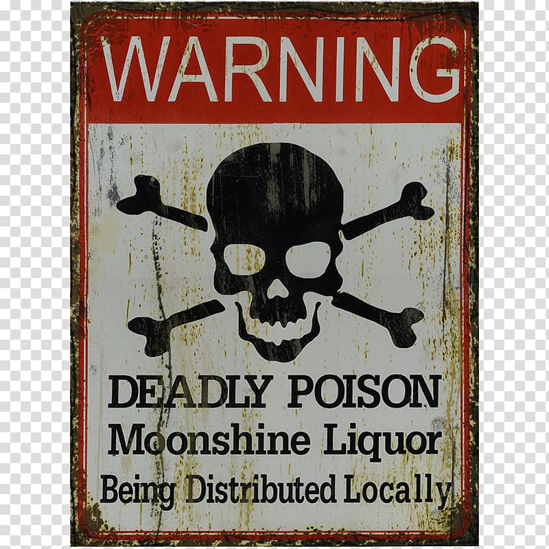 Distilled beverage Moonshine Beer Tennessee whiskey, metal sign transparent background PNG clipart