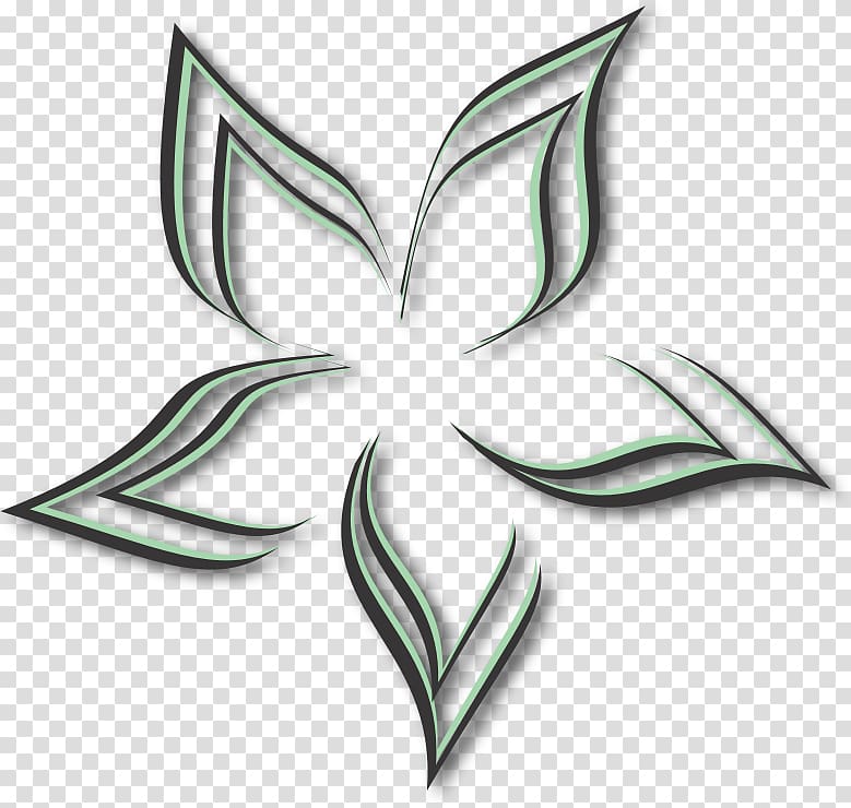 Flower Leaf Petal Pattern, abstract flower transparent background PNG clipart