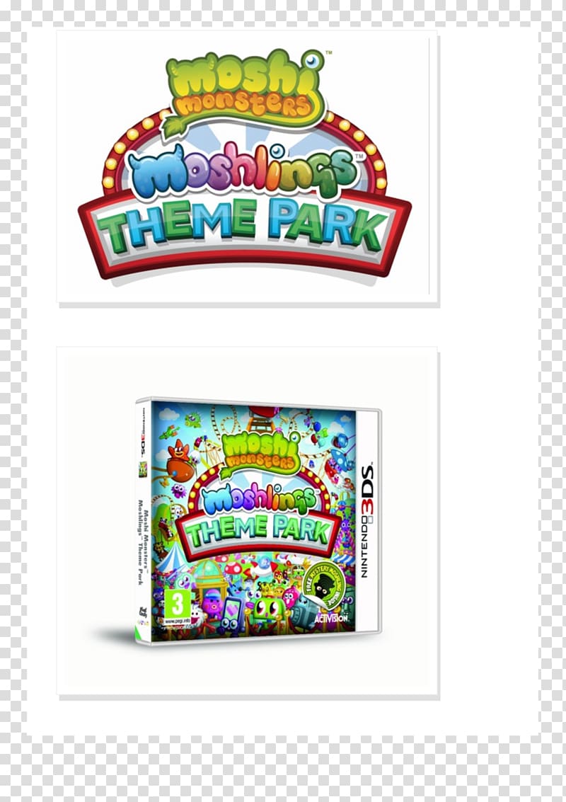 Moshi Monsters Moshling Zoo Theme Park Nintendo DS, nintendo transparent background PNG clipart