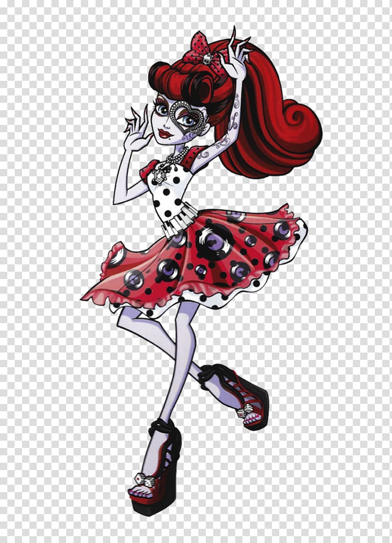 Monster High: Ghoul Spirit Doll The Phantom of the Opera Operetta, monster transparent background PNG clipart