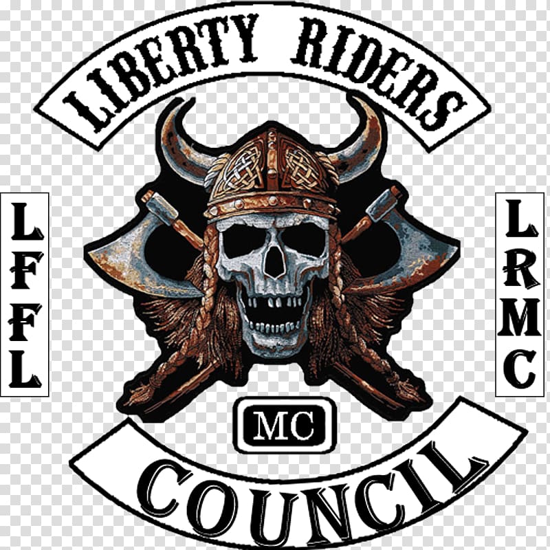 Embroidered patch Viking Skull Symbol , motorcycle club transparent background PNG clipart