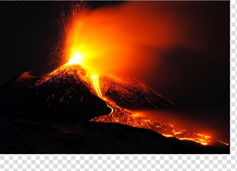 Mount Etna Stromboli Catania Mount Nyiragongo Giarre, volcano transparent background PNG clipart