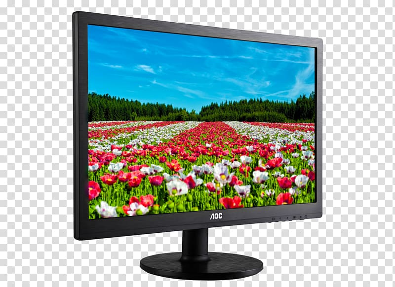Computer Monitors 24-inch Gaming Monitor Aoc AOC E2260SWDN 1080p LED-backlit LCD, lcd monitor transparent background PNG clipart