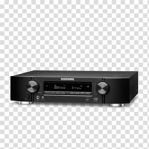 AV receiver Marantz NR1608 Home Theater Systems Ultra-high-definition television Professional audiovisual industry, dolby stereo transparent background PNG clipart