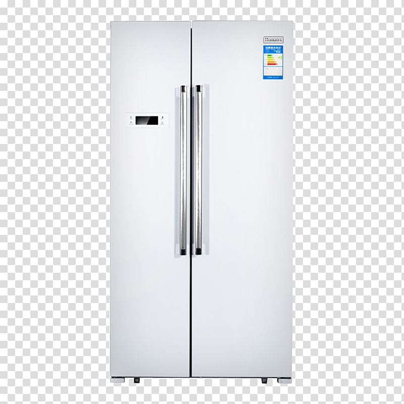 Refrigerator Home appliance Manufacturing, Double-door refrigerator transparent background PNG clipart