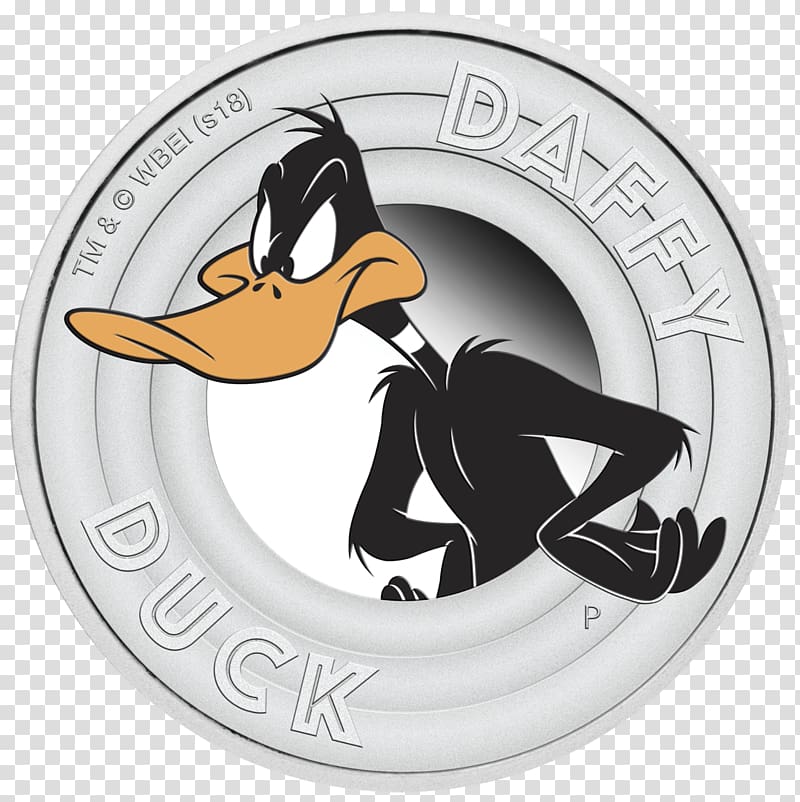 Daffy Duck Sylvester Tweety Perth Mint Bugs Bunny, Coin transparent background PNG clipart