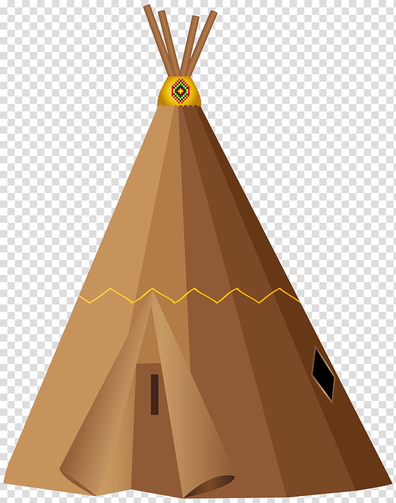 brown tipi tent , Tipi Pow wow Yurt Tent, Tipi Tent transparent background PNG clipart