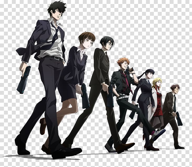 anime nobuchika ginoza shinya kogami mangaka production i g anime transparent background png clipart hiclipart anime nobuchika ginoza shinya kogami