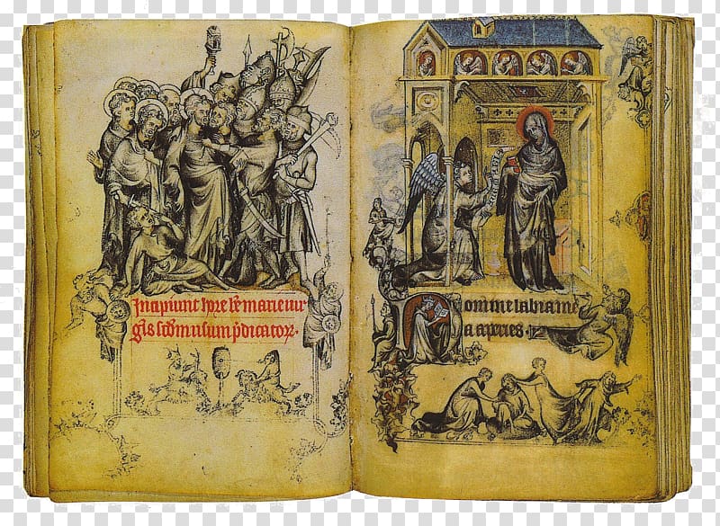 Hours of Jeanne d'Evreux The Cloisters Metropolitan Museum of Art Middle Ages Book of hours, painting transparent background PNG clipart