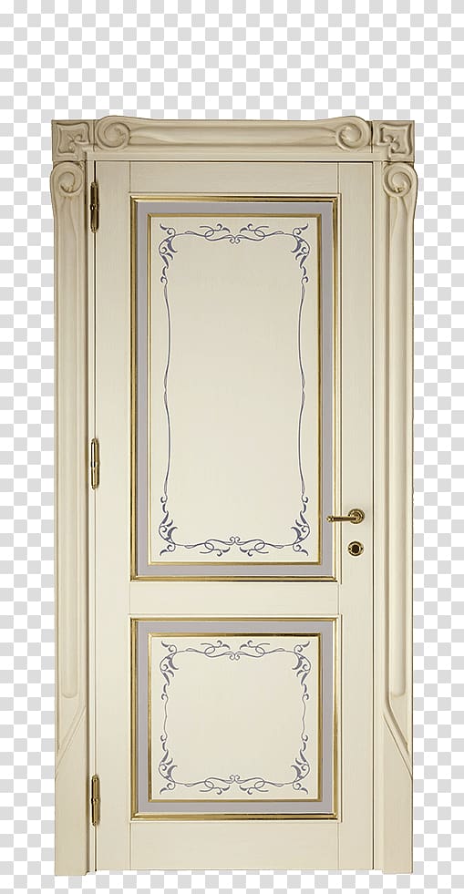 Art Nouveau Door Applied arts Window Molding, legno bianco transparent background PNG clipart