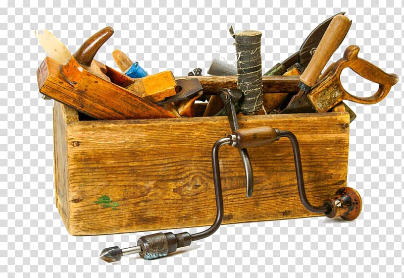 Hand tool Toolbox Wrench Antique tool, Retro Toolbox transparent background PNG clipart