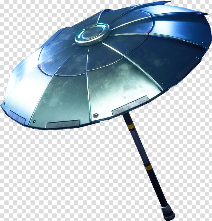 blue and black umbrella, Fortnite Battle Royale Umbrella Battle royale game, victory transparent background PNG clipart