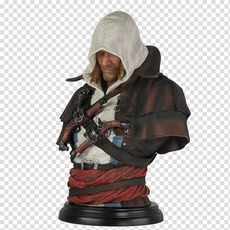 Assassin\'s Creed IV: Black Flag Bust Assassin\'s Creed: Origins Edward Kenway, Assassins Creed transparent background PNG clipart
