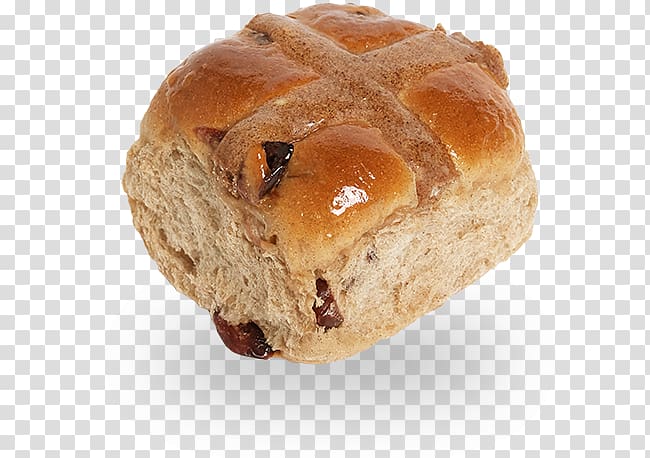 Hot cross bun Rye bread Danish pastry Pumpkin bread Toast, toast transparent background PNG clipart