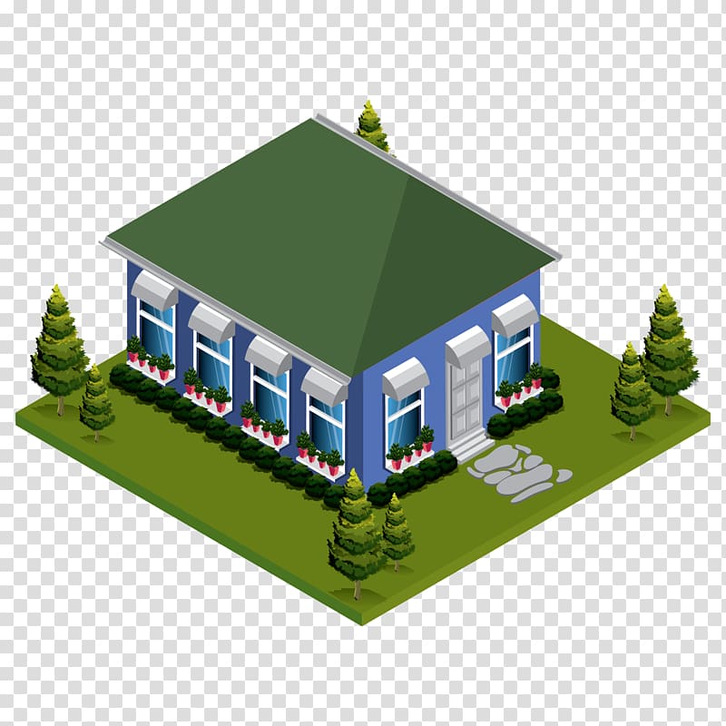 House Property Energy, isometric design transparent background PNG clipart