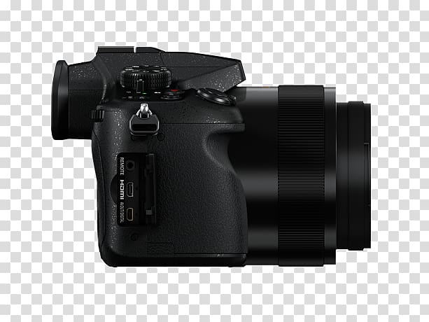 Panasonic Bridge camera Lumix Point-and-shoot camera, Camera transparent background PNG clipart