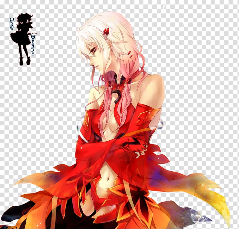 Inori Yuzuriha Shu Ouma EGOIST Euterpe Anime, Inori Yuzuriha transparent background PNG clipart