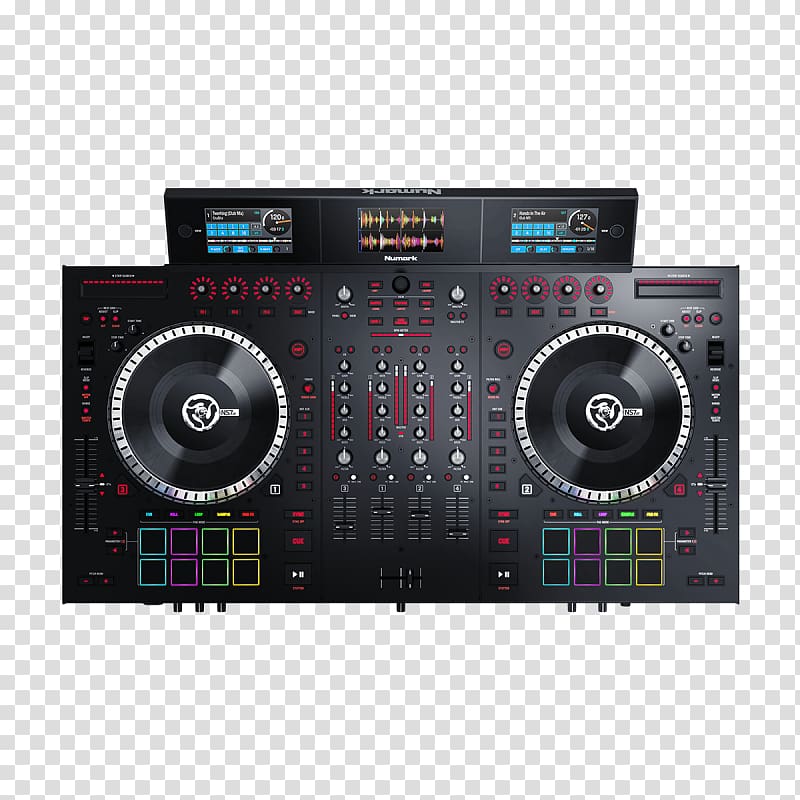 Numark NS7 III Numark NS7III DJ controller Numark Industries Disc jockey, others transparent background PNG clipart