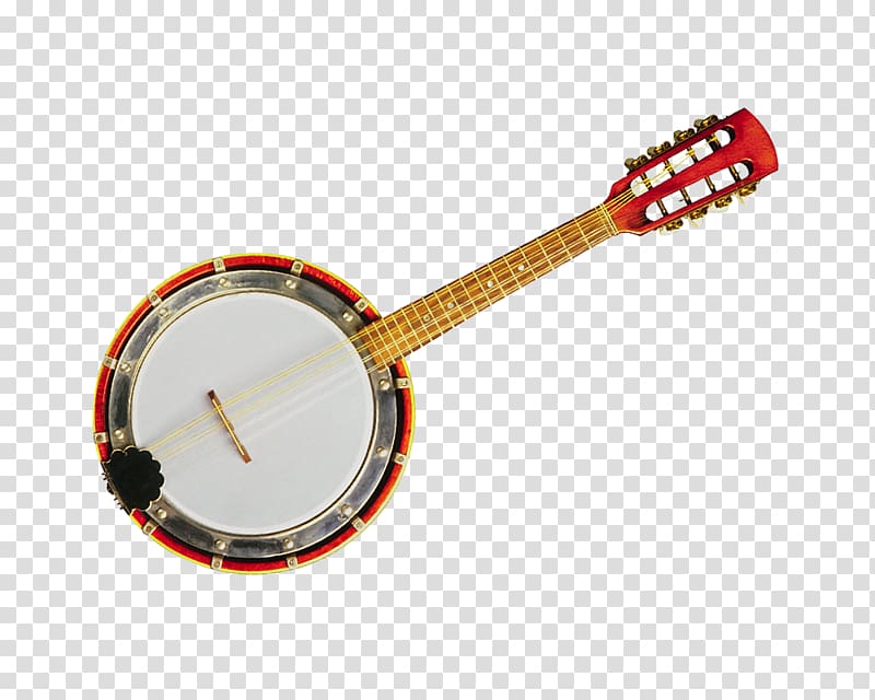 Musical Instruments Banjo uke Banjo guitar Plucked string instrument, barometer transparent background PNG clipart