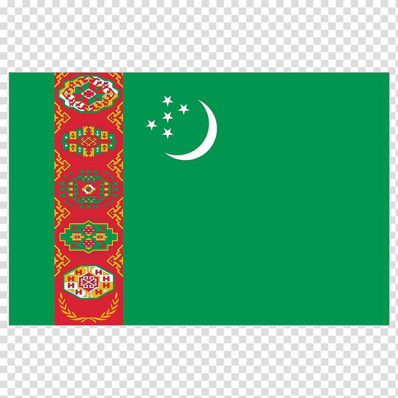Flag of Turkmenistan Flag of Uzbekistan, Flag transparent background PNG clipart