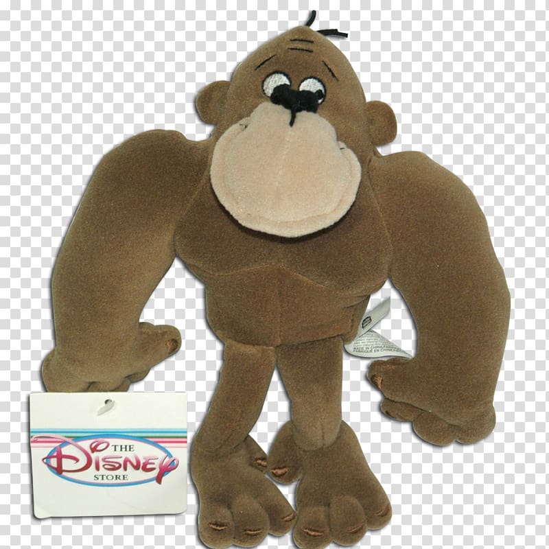 Stuffed Animals & Cuddly Toys Tookie Tarzan Ape Plush, toy transparent background PNG clipart