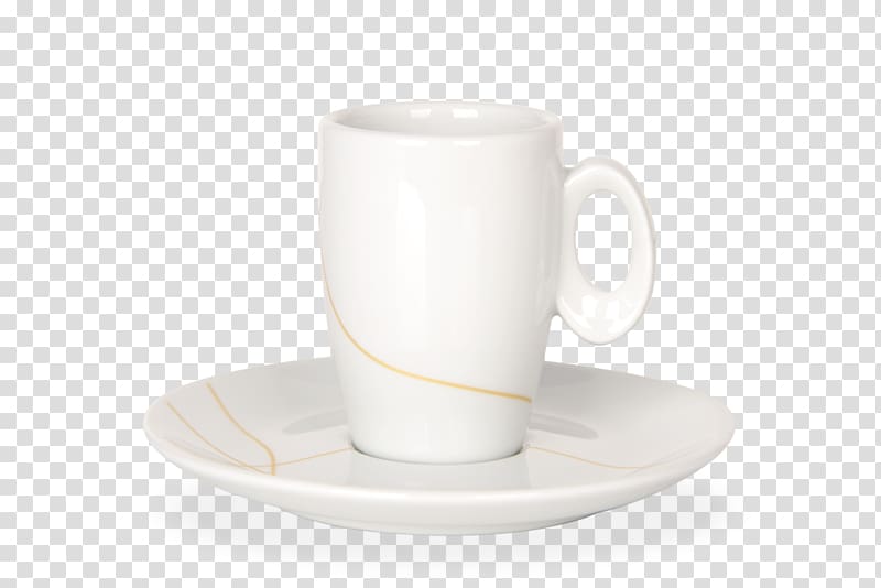 Mug Saucer Coffee Tableware Espresso, soft lines transparent background PNG clipart