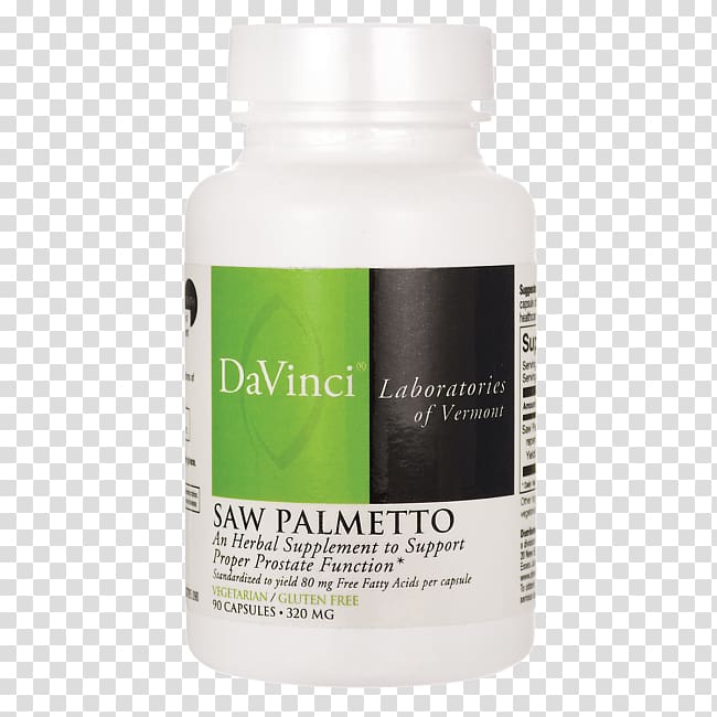 DaVinci Laboratories of Vermont Saw palmetto extract Biotin Softgel Blackcurrant seed oil, Saw Palmetto transparent background PNG clipart