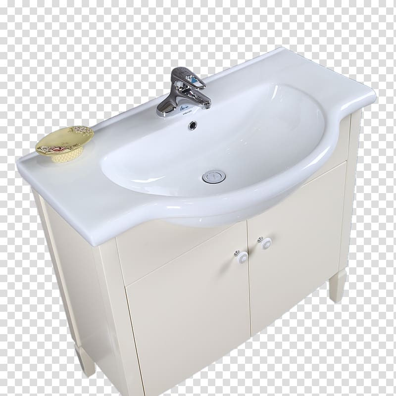 Tap Hand washing Bidet Sink, Simple white sink transparent background PNG clipart