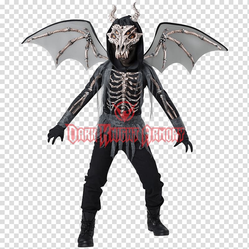 Halloween costume Dragon Skeleton Child Costume Children\'s Costumes, skeleton dress transparent background PNG clipart