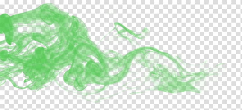 green ink splatter illustration, Green Smoke Transparency and translucency, Green transparent background PNG clipart