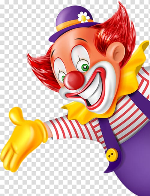 clown wearing purple suit clip ar, It Joker Clown Circus, circus transparent background PNG clipart