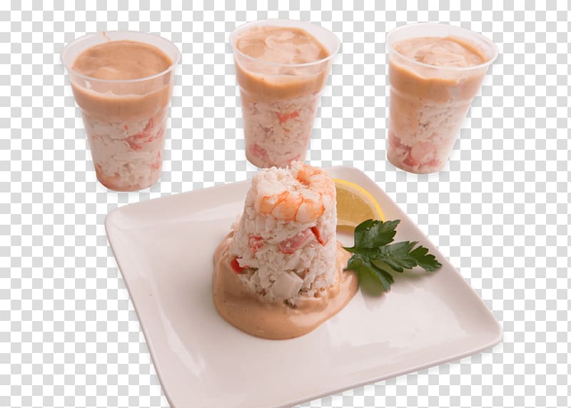 Frozen dessert Recipe Thousand Island dressing Dish, Seafood Salad transparent background PNG clipart