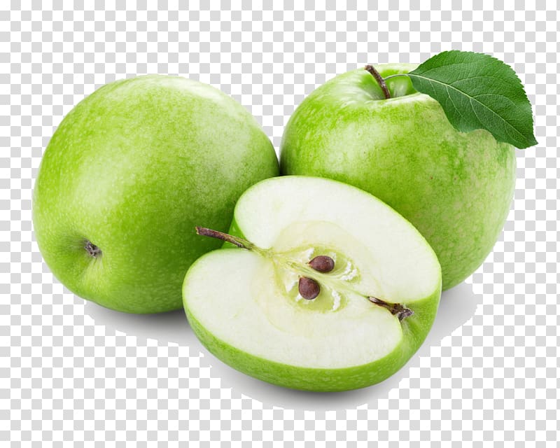 Apple juice Extract Apple crisp, Fresh green apple transparent background PNG clipart