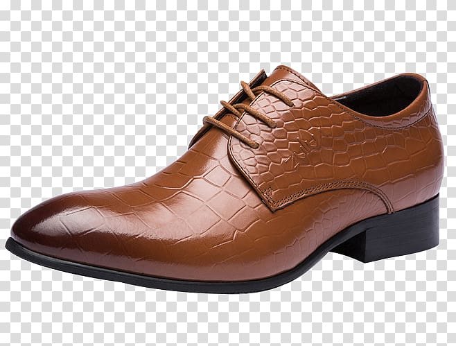 Oxford shoe Leather Dress shoe Man, High-end men\'s brown shoes transparent background PNG clipart