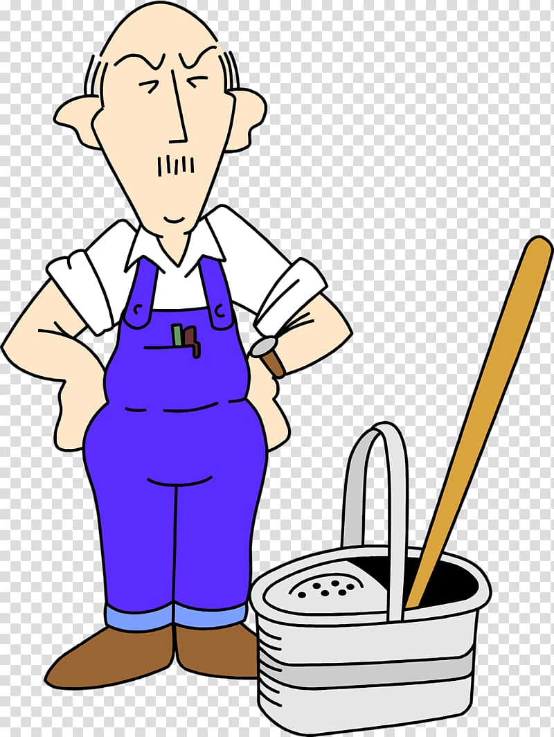 Janitor Cleaner Cleaning , Both transparent background PNG clipart