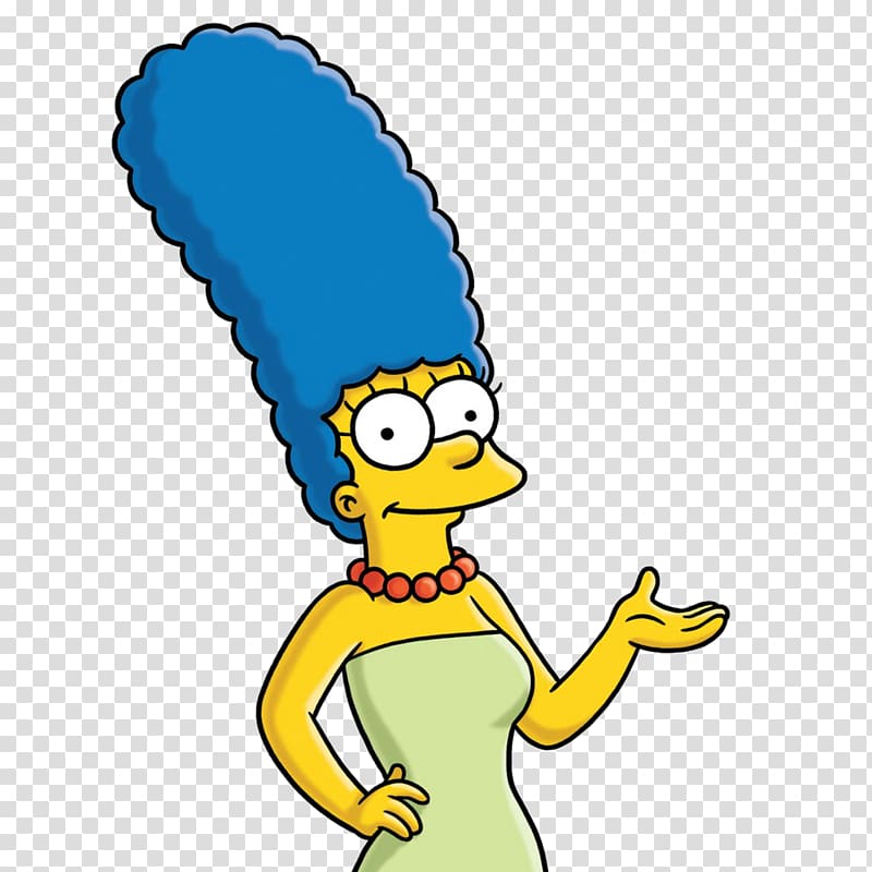 Marge Simpson illustration, Marge Simpson Homer Simpson Bart Simpson Lisa Simpson Maggie Simpson, simpsons transparent background PNG clipart
