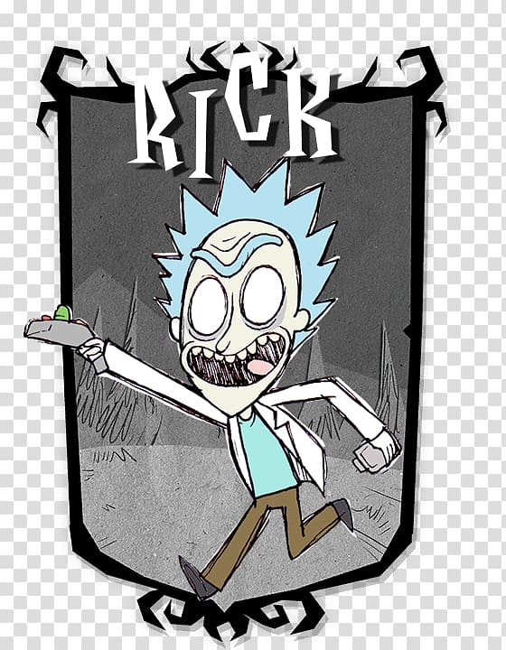 Don't Starve Together Rick Sanchez Morty Smith Character Video game, youtube transparent background PNG clipart