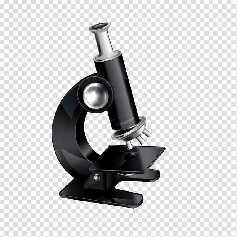 Microscope , Black texture research microscope transparent background PNG clipart