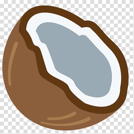 Emojipedia Coconut Food Computer Icons, Emoji transparent background PNG clipart
