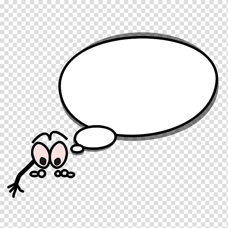 Speech balloon Cartoon Comics , Thinking Bubble transparent background PNG clipart