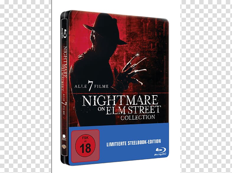 A Nightmare on Elm Street Blu-ray disc Film New Line Cinema, Nightmare on Elm Street transparent background PNG clipart