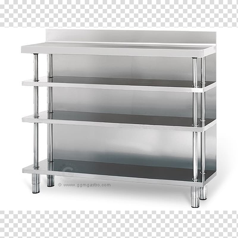 Table Stainless steel Bookcase Furniture Kitchen, table transparent background PNG clipart
