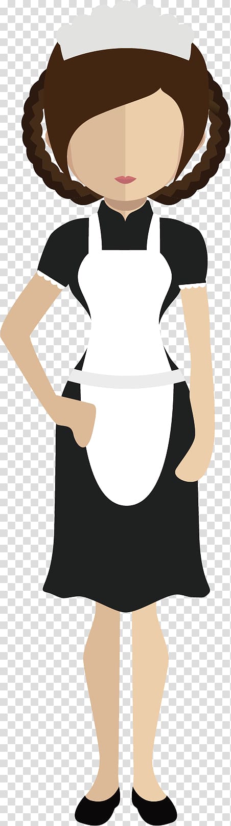Girl with A Black Cat Drawing Cartoon Nursing, Field nurse transparent background PNG clipart