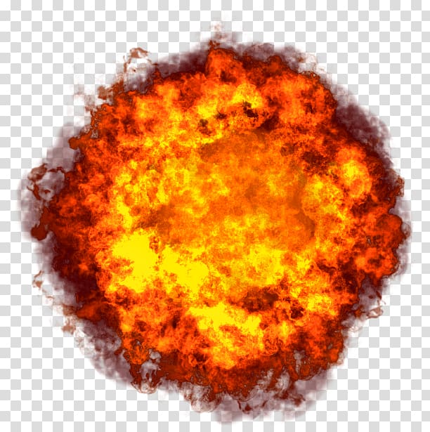 fire explosion, Huge Fireball transparent background PNG clipart