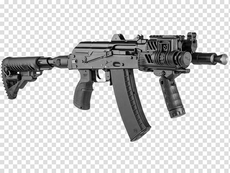 Assault rifle M4 carbine AK-47 AKS-74U, assault rifle transparent background PNG clipart