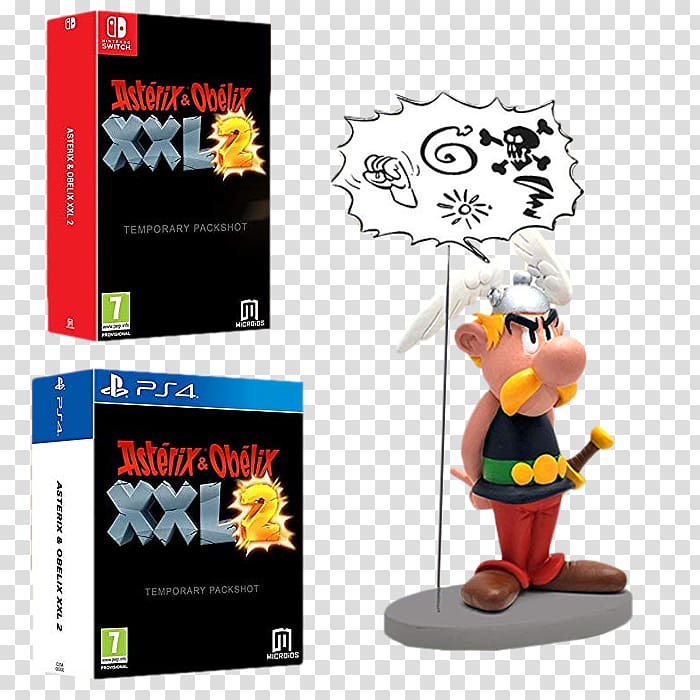 Asterix & Obelix XXL 2: Mission: Las Vegum Nintendo Switch Hitman 2, asterix und obelix transparent background PNG clipart
